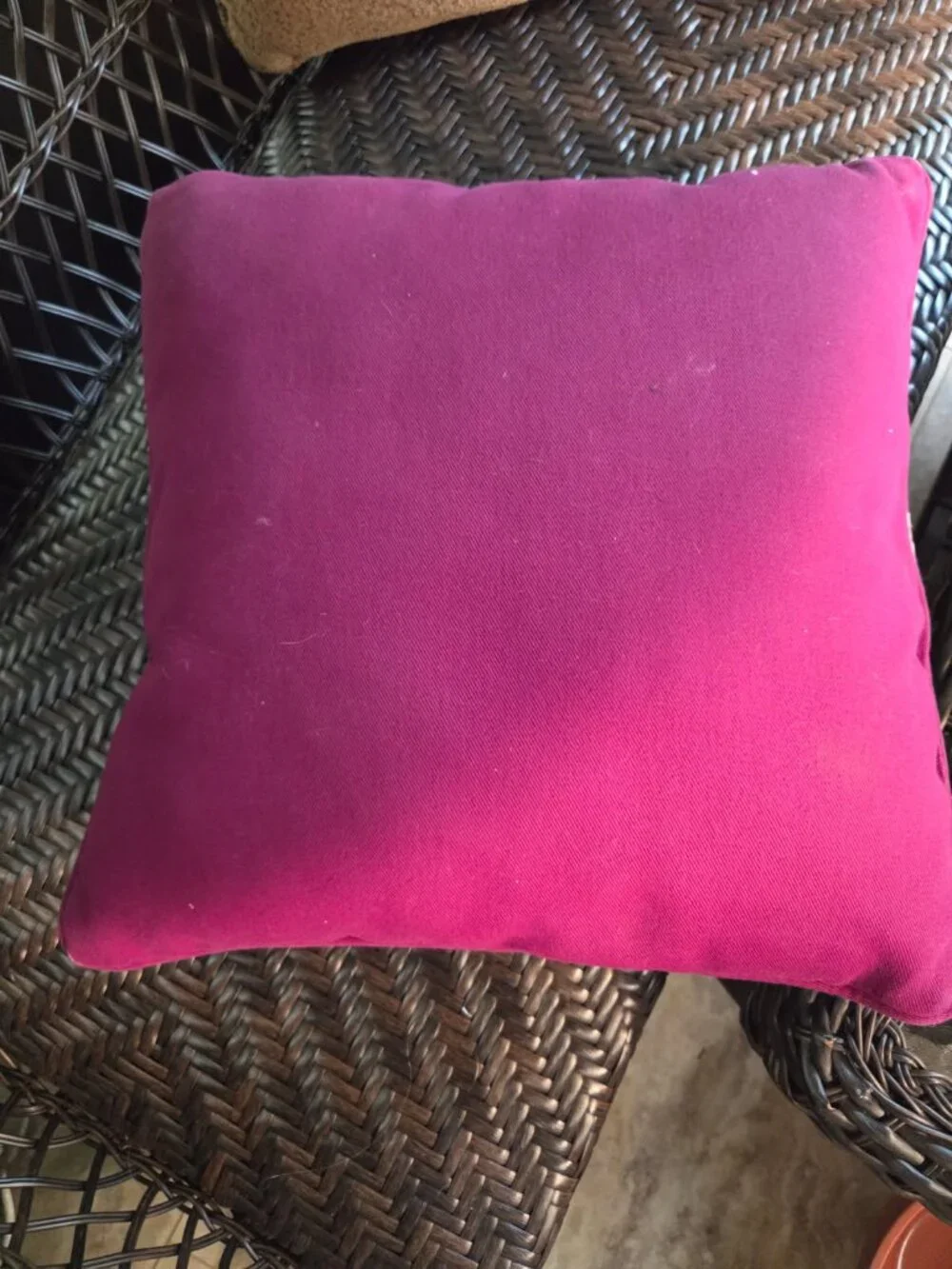 Vintage Madison Landing Christmas tapestry pillow